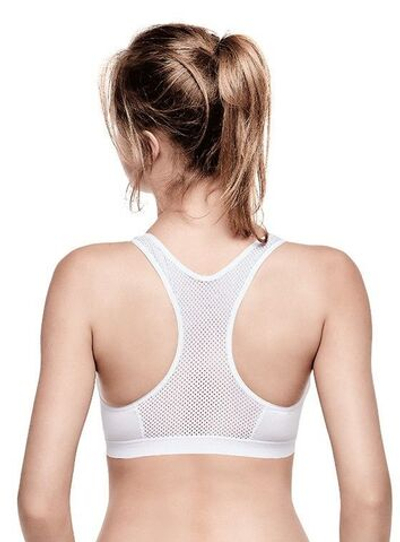 Спортивный бюстгальтер-топ Smart (Размер: M) (Цвет: белый)