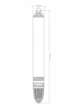 Скважинный насос Джилекс «ВОДОМЕТ» 40/75
