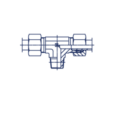 Штуцер FTC DL10 BSPT 1/4" (в сборе) CAST