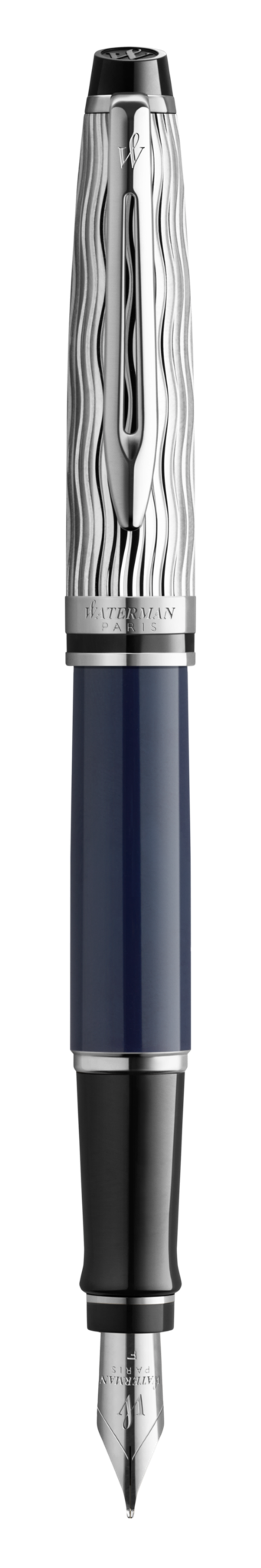 Перьевая ручка Waterman Expert22 SE deluxe Blue CT, перо: F, цвет: Blue, в подарочной упаковке