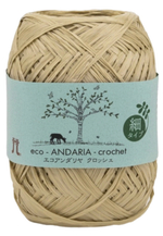 eco andaria crochet, 803 теплая солома