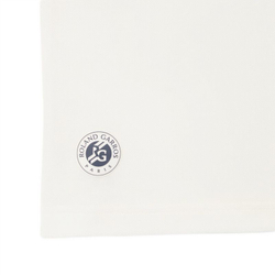 Мужское теннисное поло Lacoste Roland-Garros Edition Petit Pique - white