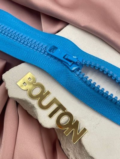 Молния трактор Тип 10 (6мм) Arta-F 225 голубая бирюза