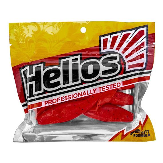 Твистер Helios Kasandra 4&quot;29/10,9см Pepper Red 5шт. (HS-34-030)