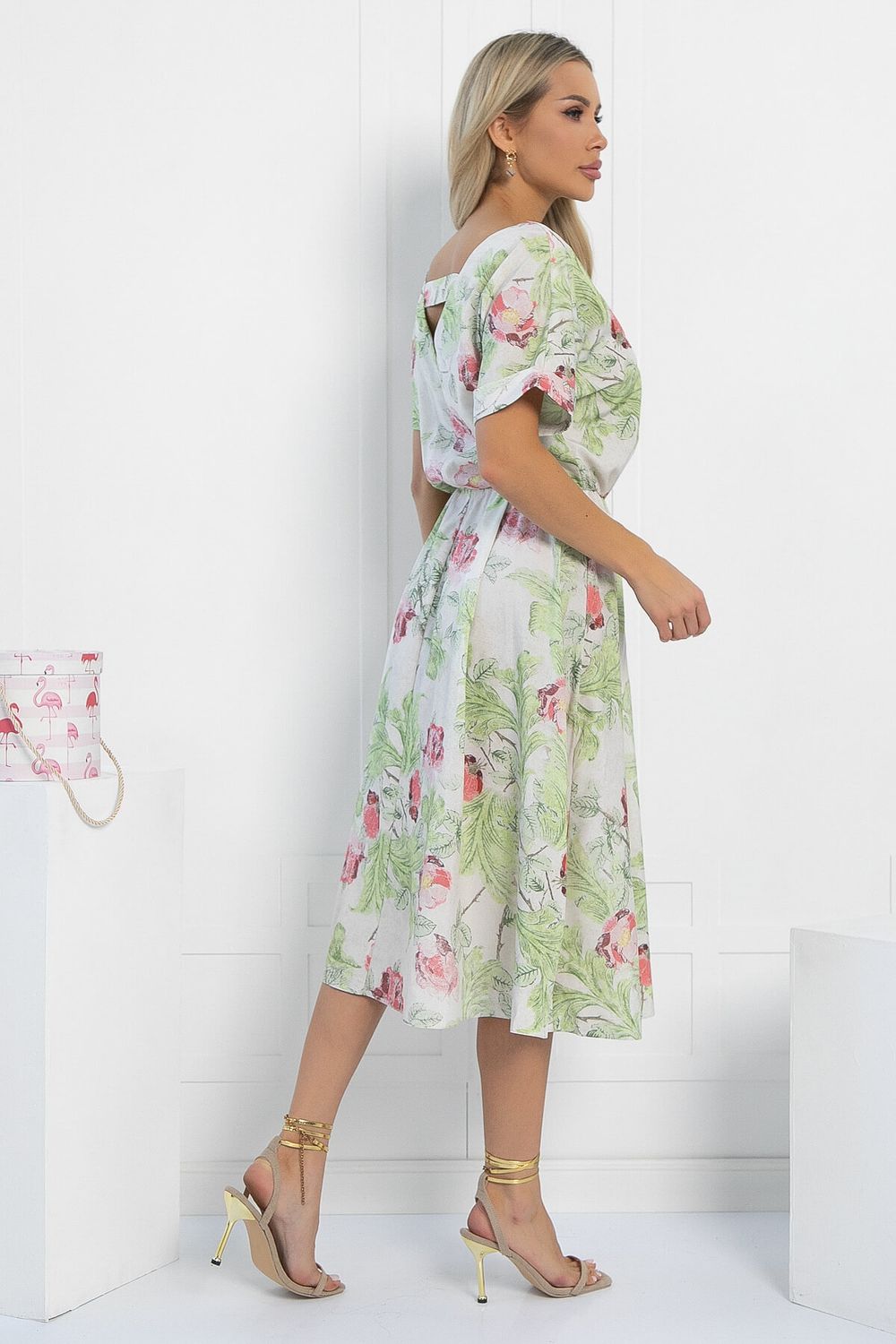 Платье Селестина (бежевое) П13064-30М LT Collection