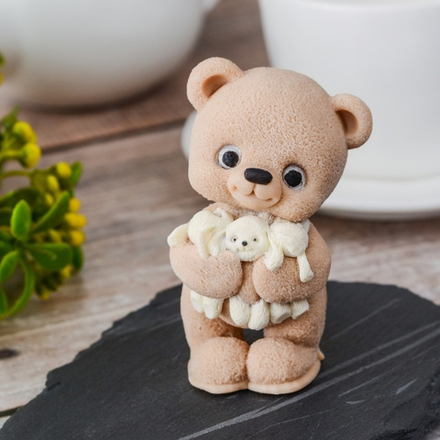 Фигурка на торт "Мишка с игрушками"