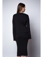 Юбка в рубчик