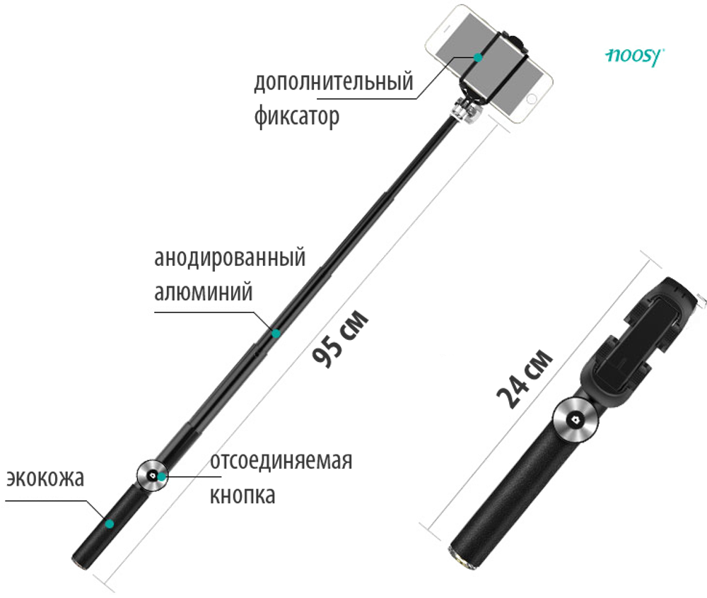 Селфи мейкер Leather(комплект линз,трипод)