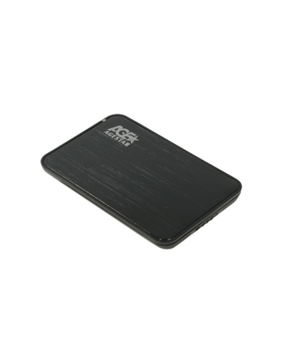 AgeStar 3UB2A8-6G SATA III Внешний корпус для HDD/SSD пластик/алюминий черный 2.5"