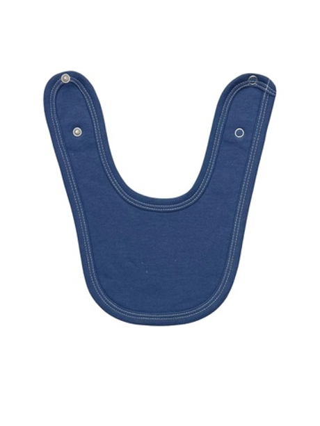Двусторонний нагрудник Dark blue (0-12 мес)