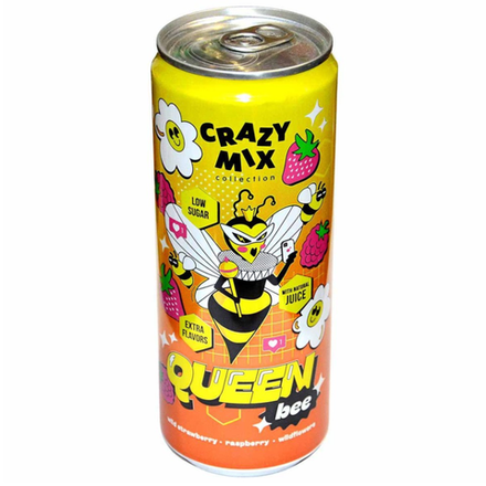 Напиток Crazy MIX Queen bee 0,33л