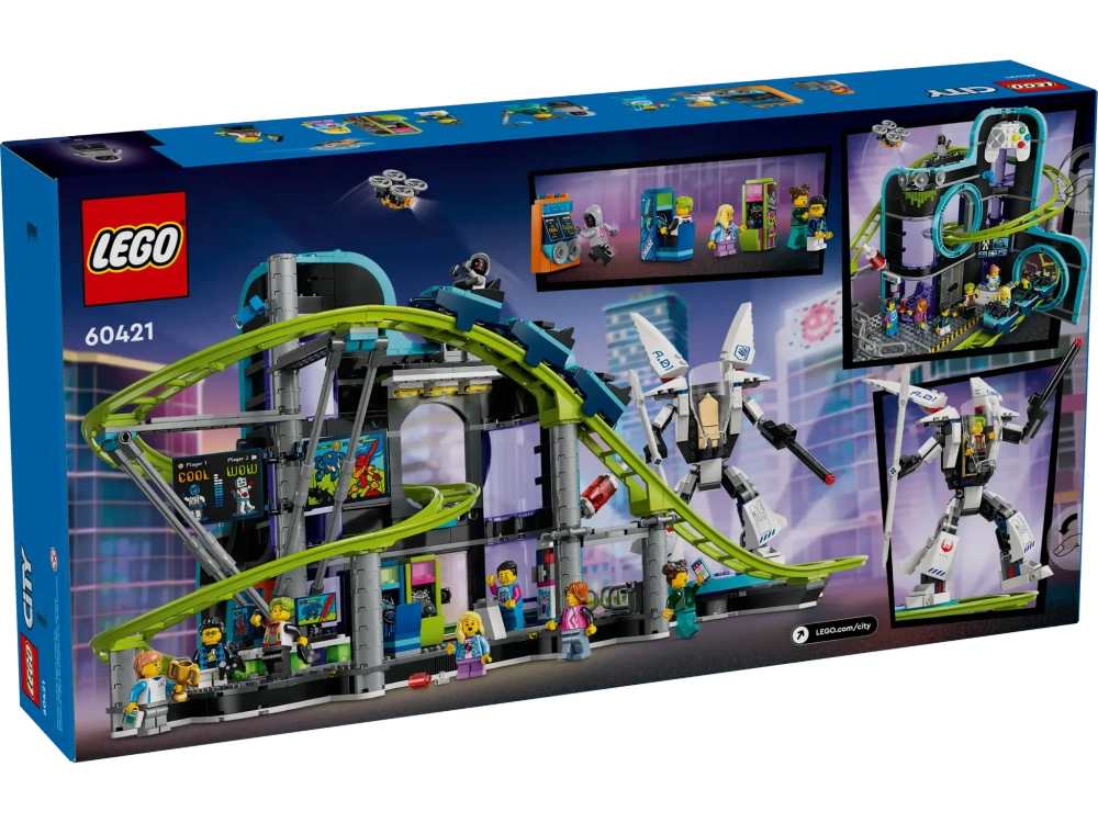 Конструктор LEGO City 60421 Парк американских горок