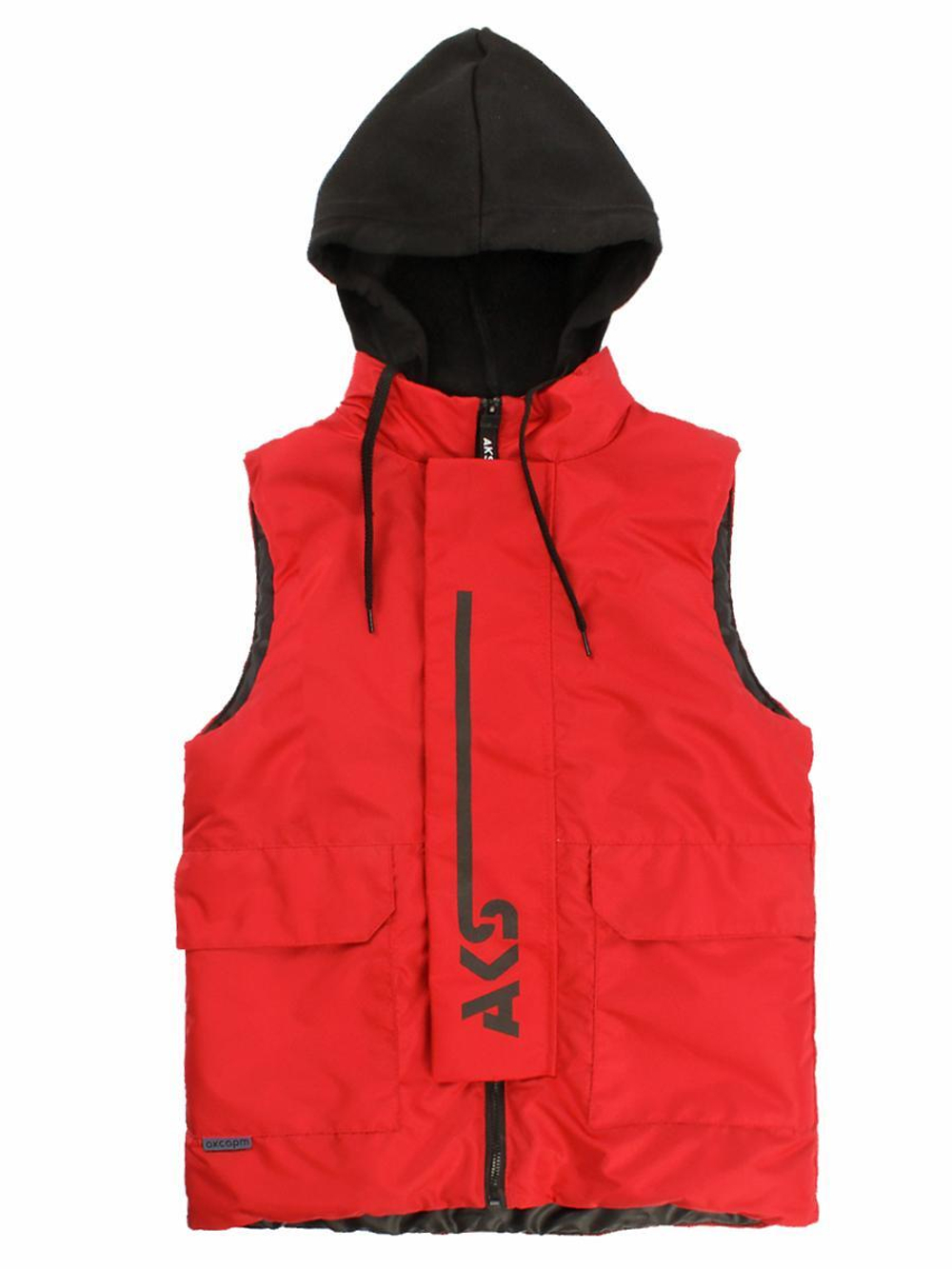 Жилет для мальчиков "Родик" 32, 128р, красный