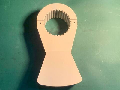 Вилка переключения шибера Zoomlion DN90 000190201A0000013 (0167502A0003)