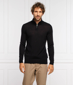 Хлопковый свитер Emporio Armani - темно-синий(8N1MUX 1MJXZ)
