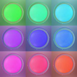 Citilux MEGA CL752350G LED RGB Светильник с пультом Белый