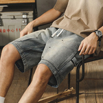 Джинсовые шорты для мужчин от бренда JIELEINUO