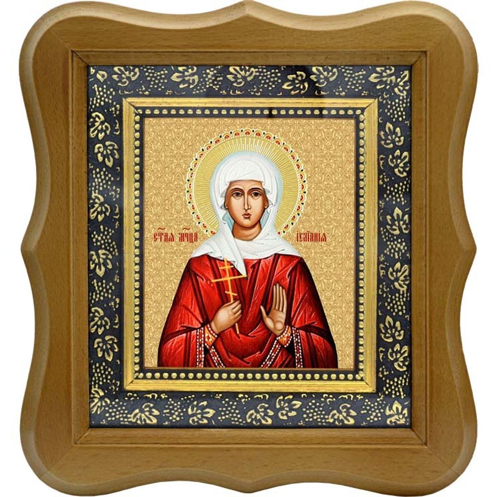 Иулиания мученица. Икона на холсте.