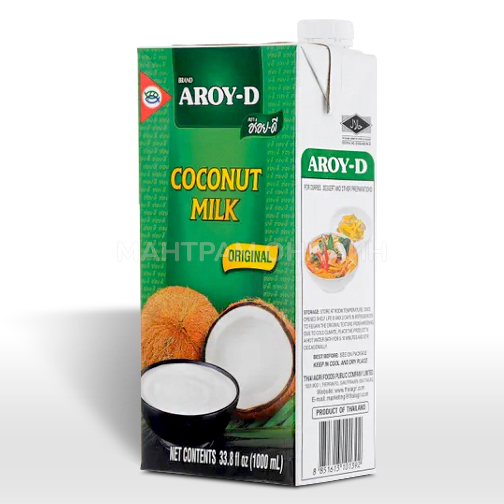 Кокосовое молоко Aroy-D Coconut Milk 1000 мл