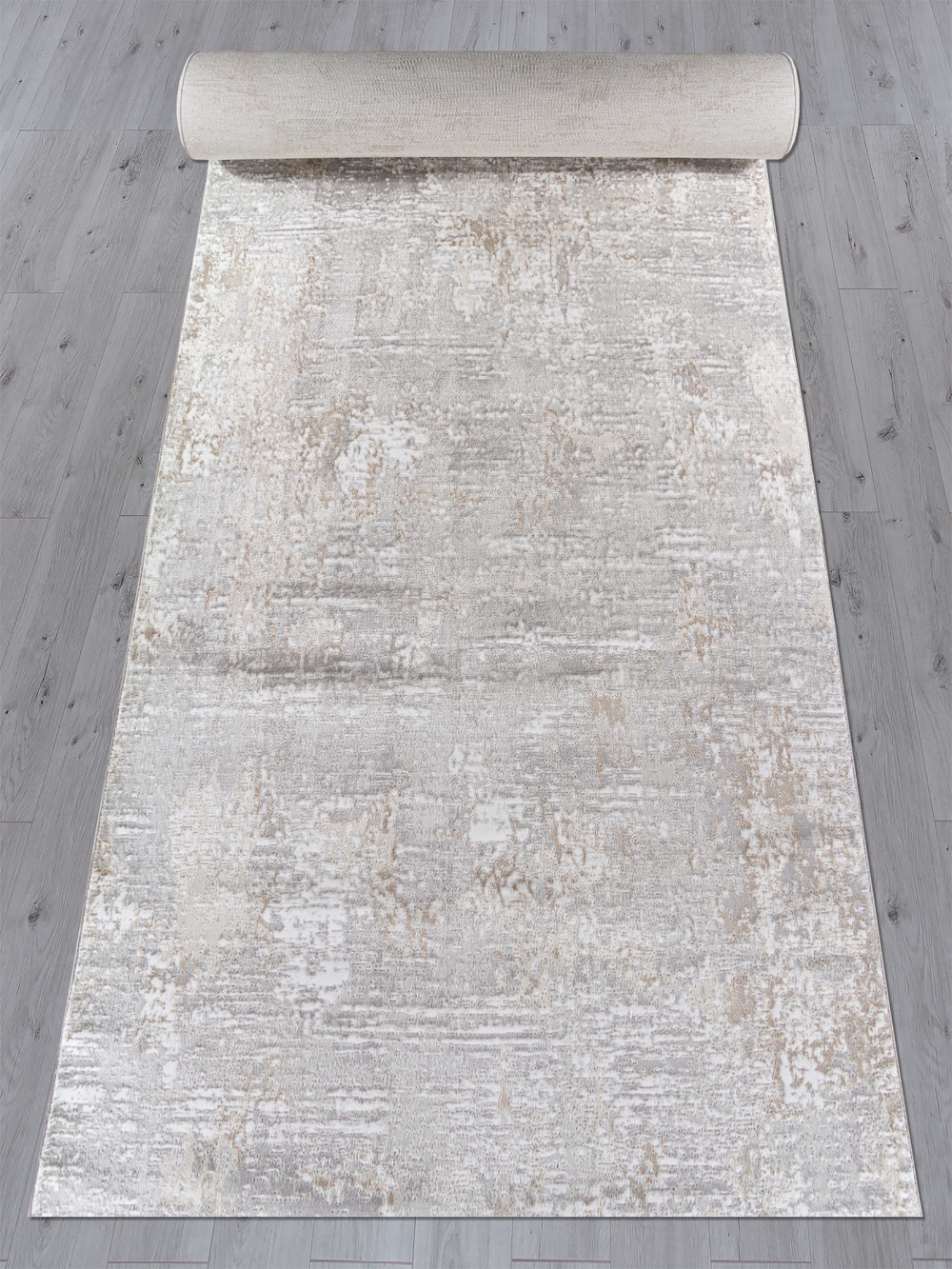 F197 - CREAM-GRAY - Дорожка - коллекция SIRIUS ширина 80см