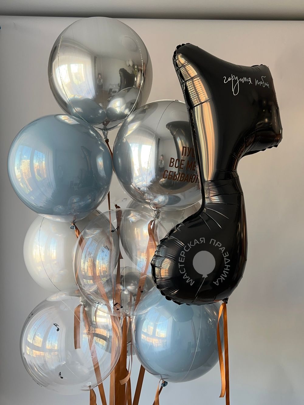 Воздушные шары Нота №8747  Изображение2