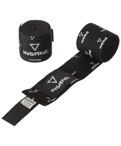 Бинт боксерский PRINT, хлопок/нейлон, черный, 3,5 м