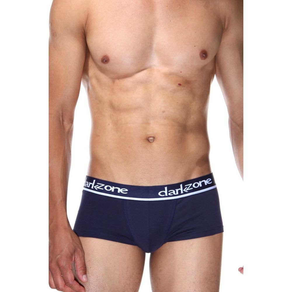 Мужские трусы хипсы темно-синие DARKZONE DZN3304