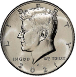 USA Half Dollar Kennedy 2021 – Philadelphia (P)