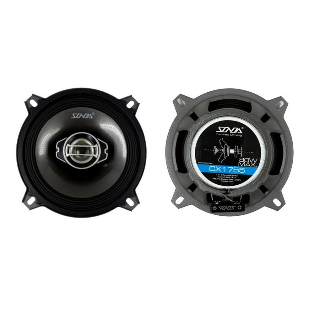 Автоколонки 13см. 2-Way 5.25" с сетками "комплект2шт" Sonda CX-1755