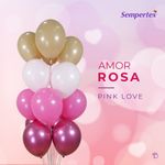 Шар (12"/30 см) Розовый (009), пастель 12 шт.