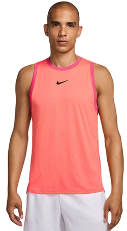 Мужская теннисная футболка Nike Court Slam Dri-Fit Tennis - Оранжевый
