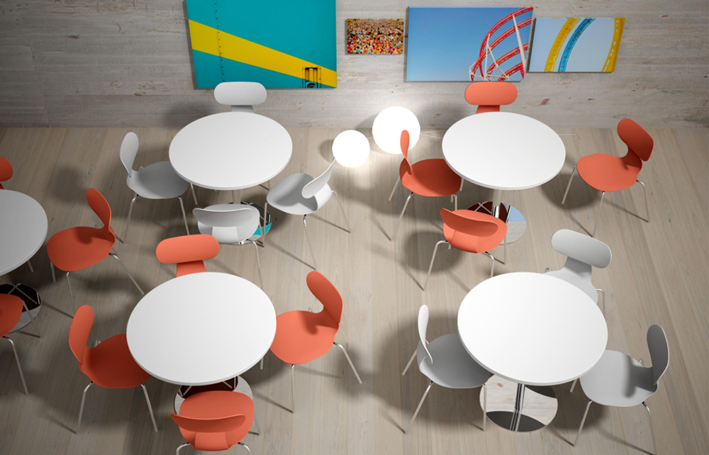 Стул пластиковый Papatya Yugo-S, белый