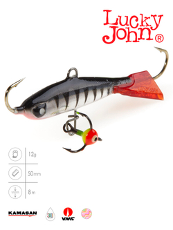 Балансир LUCKY JOHN Nordic №4 (+тройник), цвет 12HRT, арт. 51401-12HRT