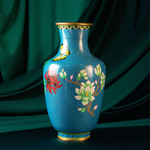 Парные вазы с хризантемами