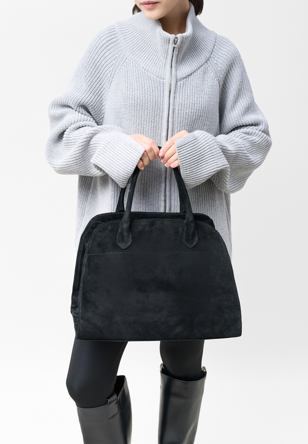 Сумка Laconic Black Замша MEDULA