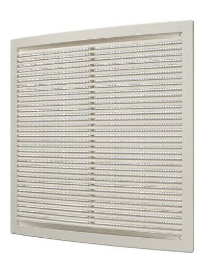 Решетка вентиляционная РЦ сетка 340х340 пластик Ivory ERA