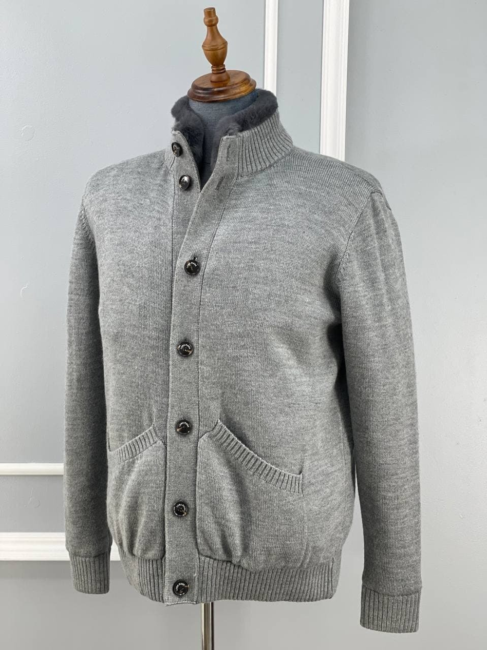 Кардиган Loro Piana с мехом