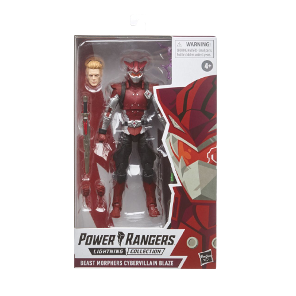 Фигурка Power Rangers Lightning Collection Beast Morphers Cybervillain Blaze