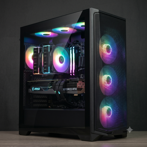 Компьютер Ryzen 7 7700 + RTX 5060 8Gb