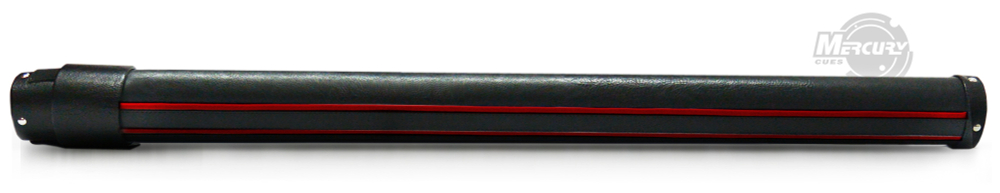 Тубус на 1 кий Меркури CLUB (без кармана) (черный/зеленый)