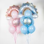 Шар (12''/30 см) Розовый (S11/030), пастель, 100 шт.