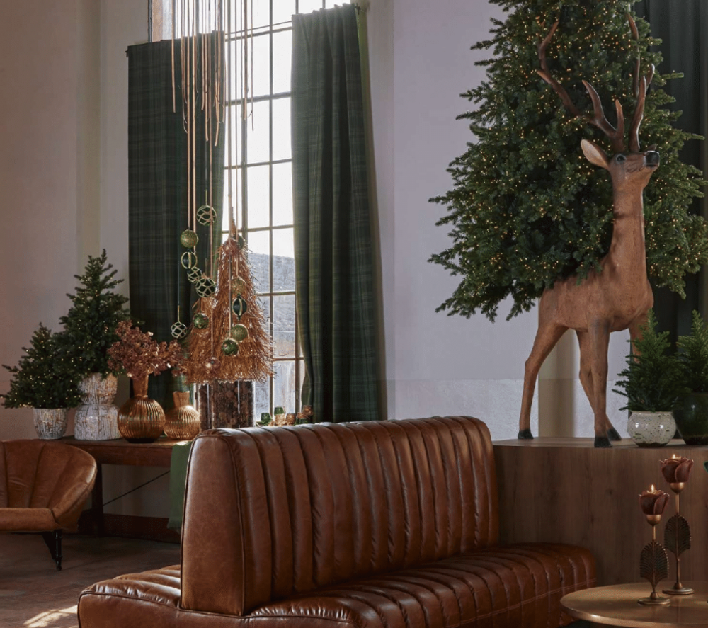 Елка ARGENTATO Зеленая с подсветкой 120 EDG