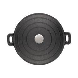 Сковорода-вок чугунная Gipfel Diletto 2147 24 см/2 л