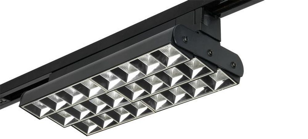 Светильник светодиодный трековый PTR 2296R 3S 96Вт 4000К IP40 60град. 540мм BL черн. Pro+ JazzWay 5039391 Светильник светодиодный трековый PTR 2296R 3S 96Вт 4000К IP40 60град. 540мм BL черн. Pro+ JazzWay 5039391