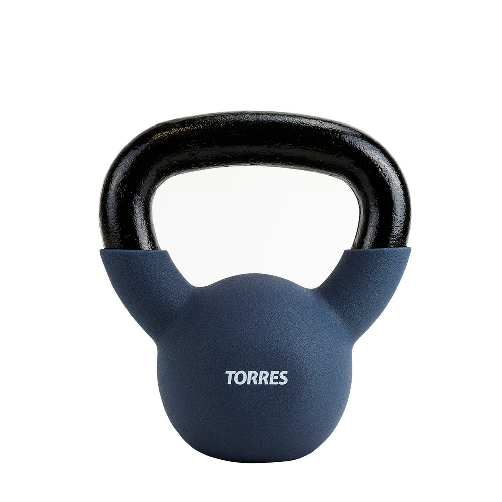 Гиря TORRES,PL55224, 1 штука, вес 4 кг., серый