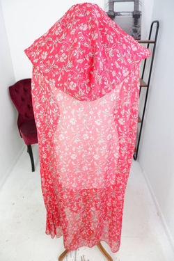 Платье-накидка для отпуска, визуально на 46 размер