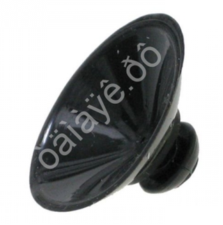 Присоска силиконовая D-30мм черная маленькая (уп10шт) 2-002