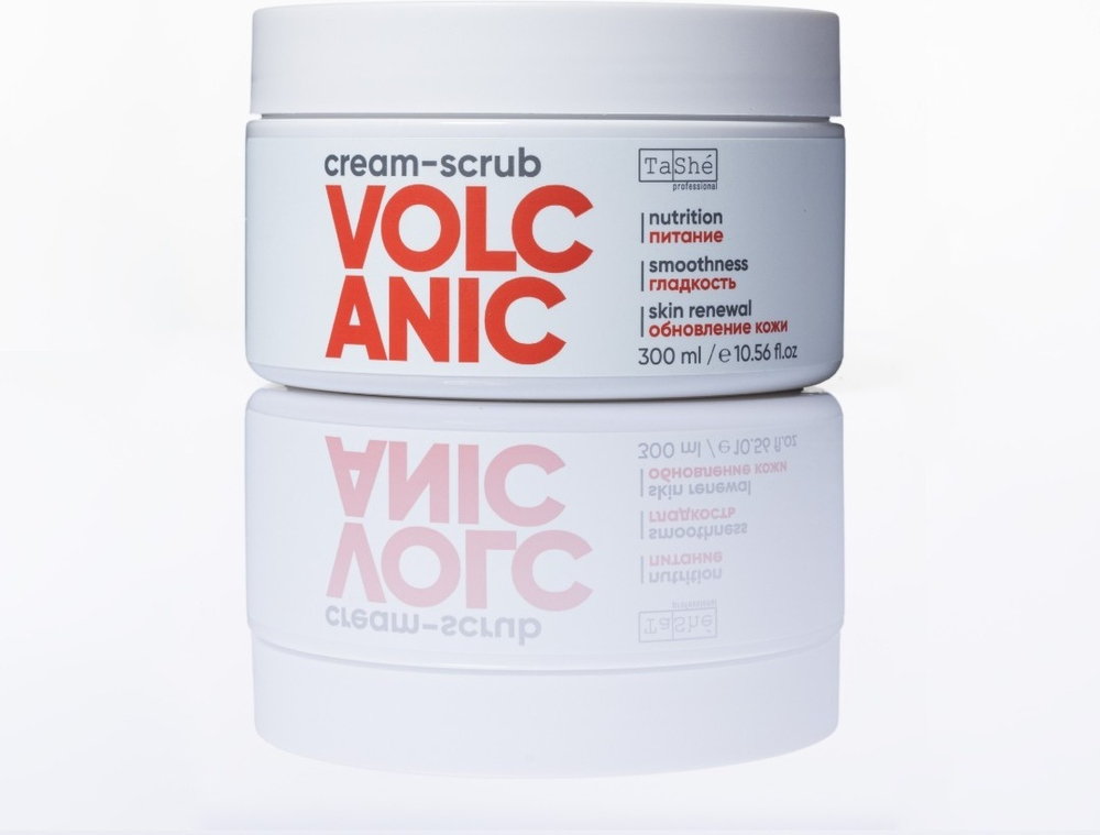 Tashe Крем-скраб для тела Smoothing volcanic cream-scrub крем-сорбет для тела 300 г