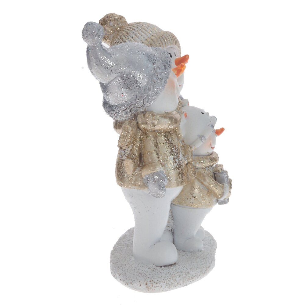 GAEM Фигурка декоративная "Снеговики", L10 W4 H11 см