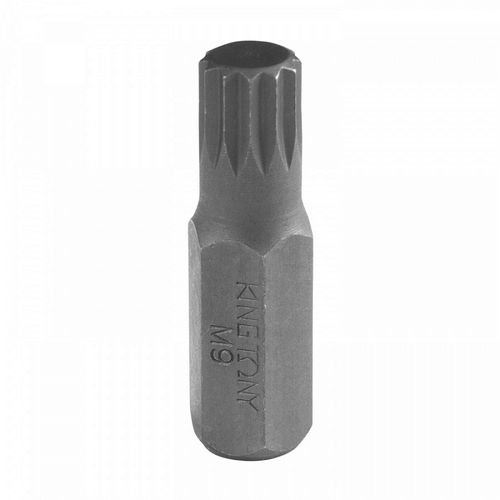 KING TONY (163609M) Вставка (бита) торцевая 10 мм, SPLINE, М9, L = 36 мм
